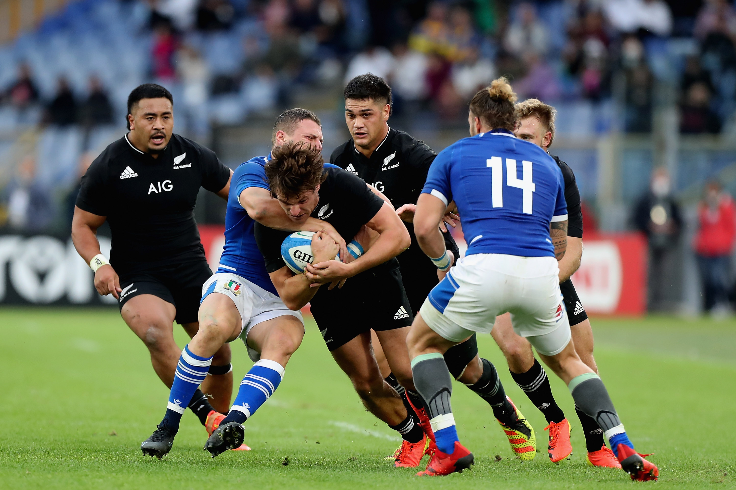 All Blacks overcome passionate Italy in Rome » allblacks