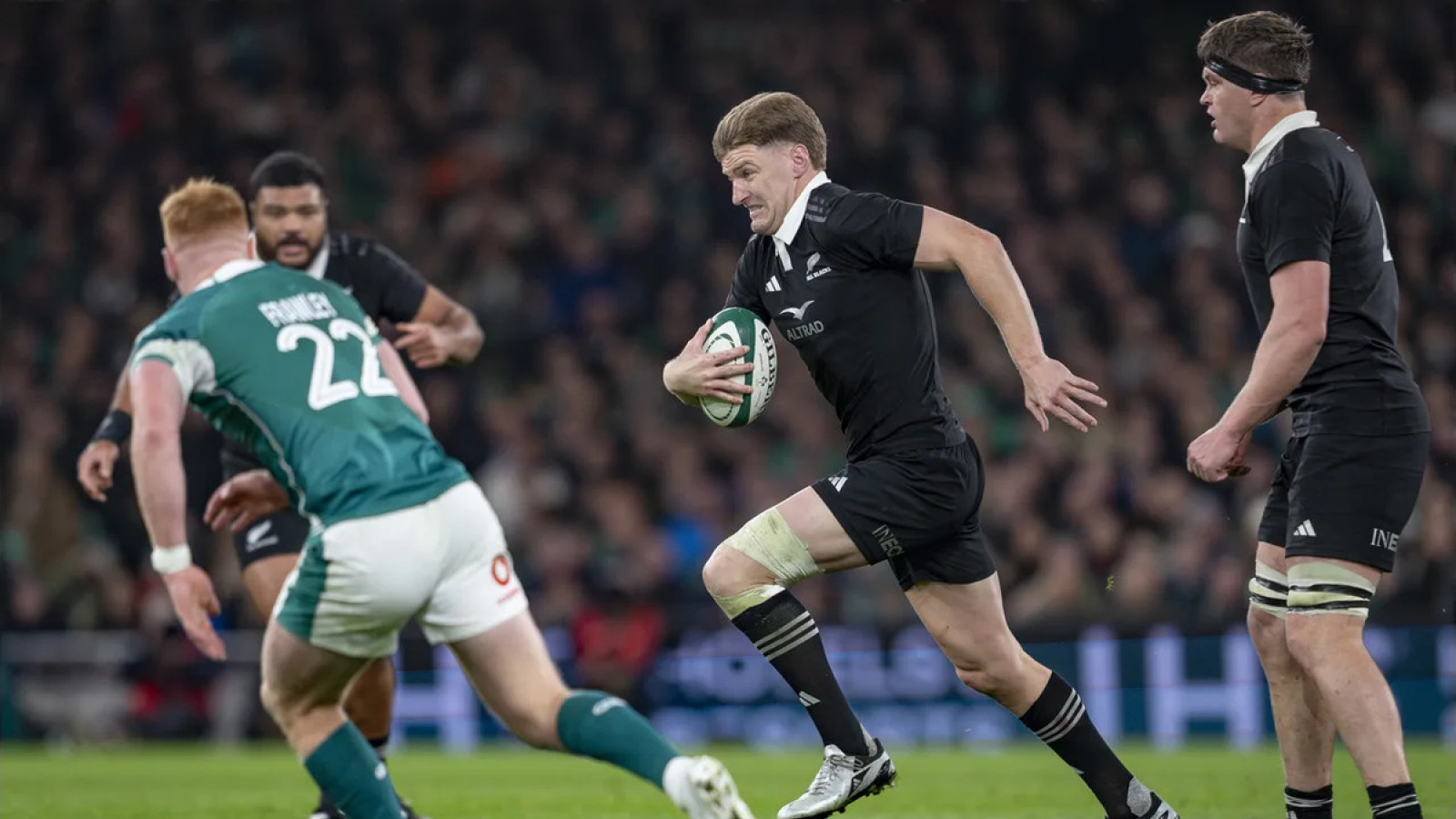 Watch the Gallagher Cup – The Rematch: Ireland vs. All Blacks live on NZR+