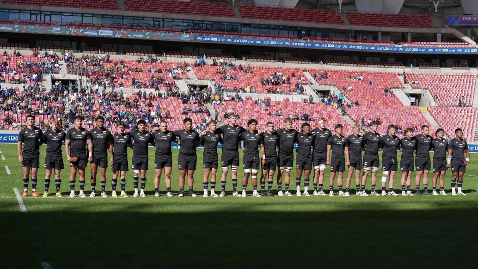 New Zealand Under 20 team named to play Argentina Under 20