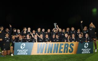 Black Ferns have retained the Pacific Four Series title in 40-5 win against Australia Thumbnail