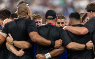 All Blacks huddle