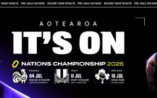 All Blacks announce ticket release ahead of July home series Thumbnail