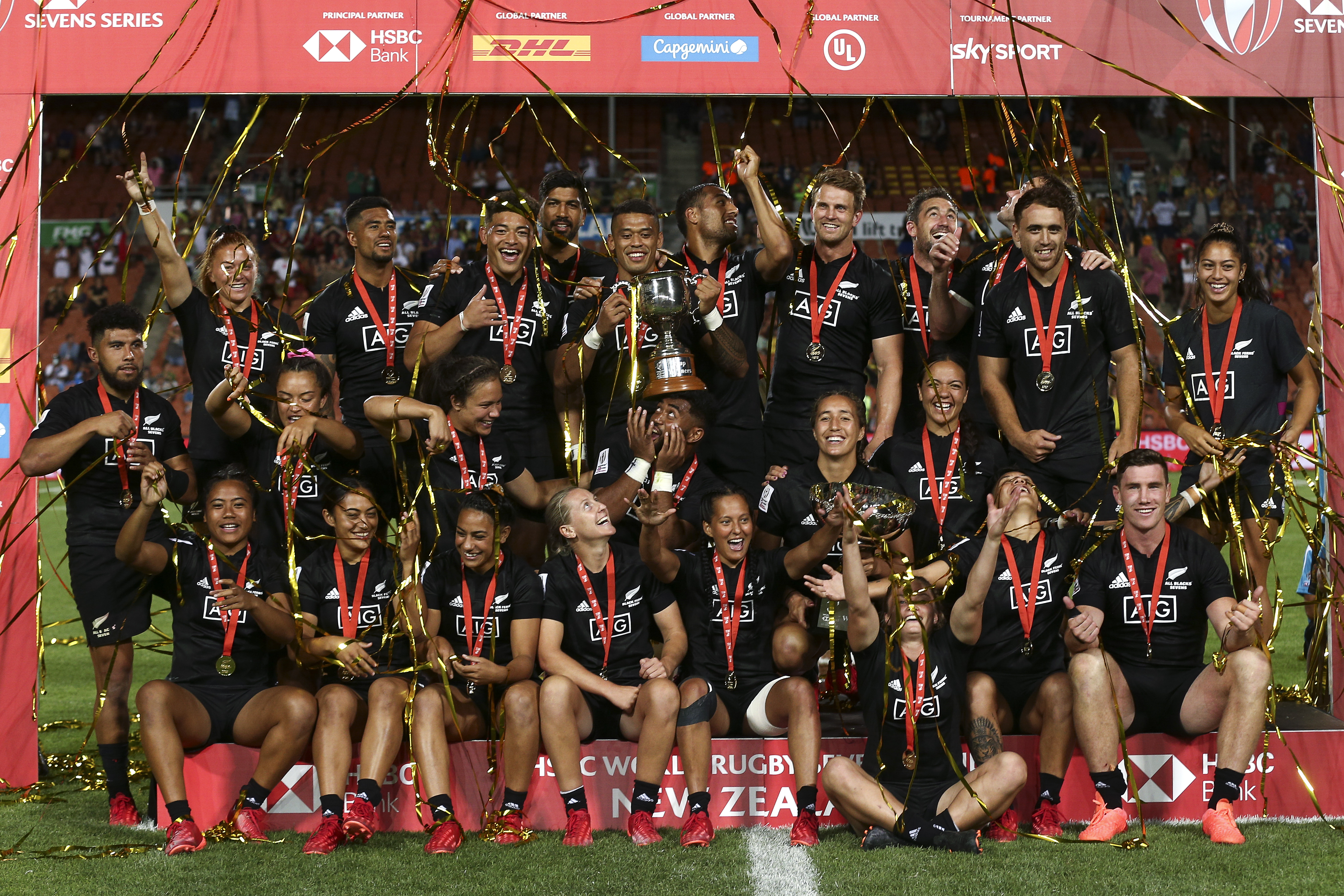 All Blacks Sevens and Black Ferns Sevens claim World Series title