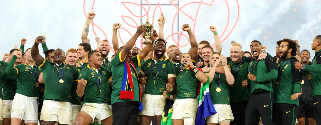 New Zealand v South Africa Final Rugby World Cup France 2023