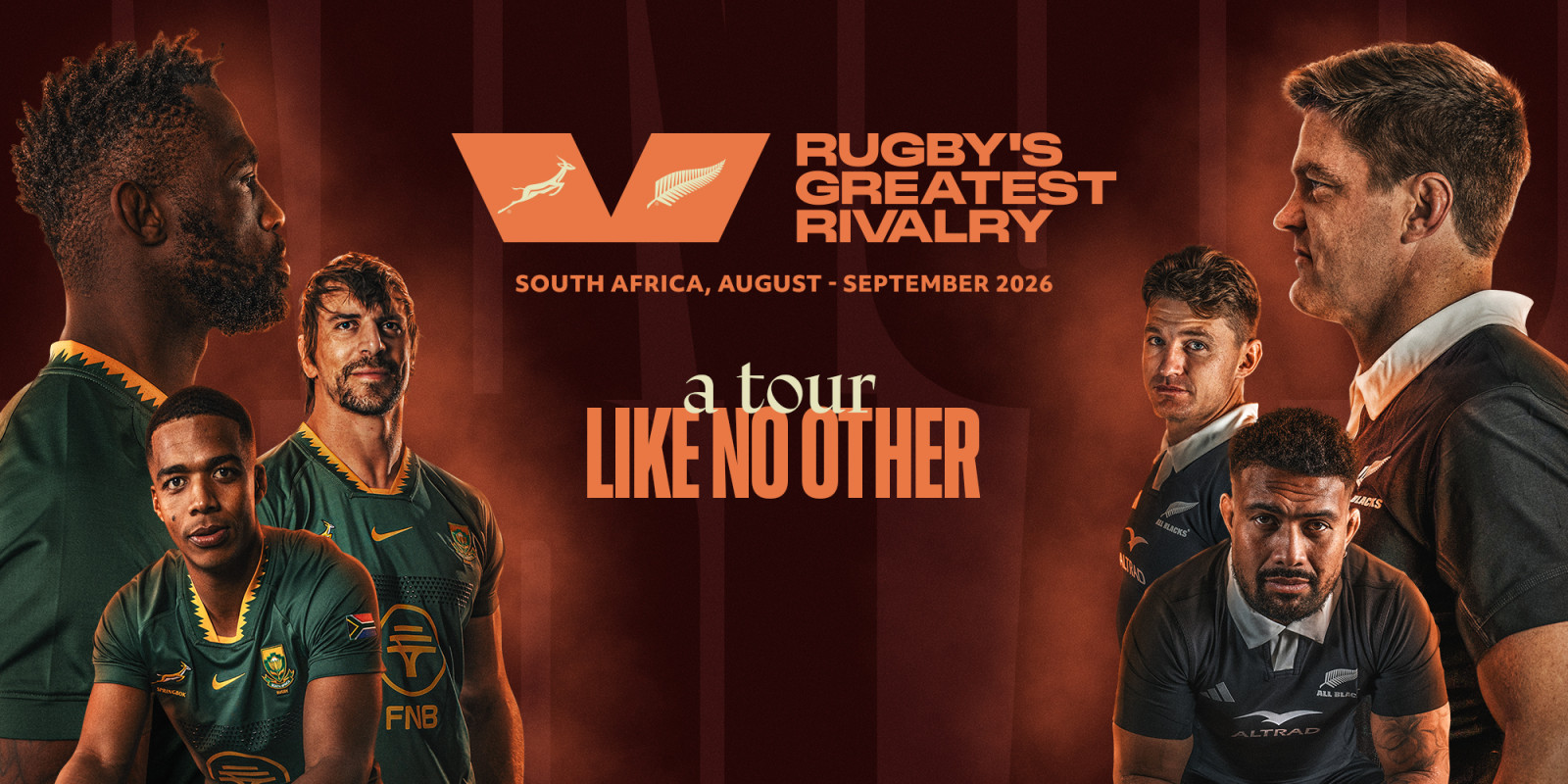 Rugby's Greatest Rivalry Announced - All Blacks and Springboks reignite traditional tours 