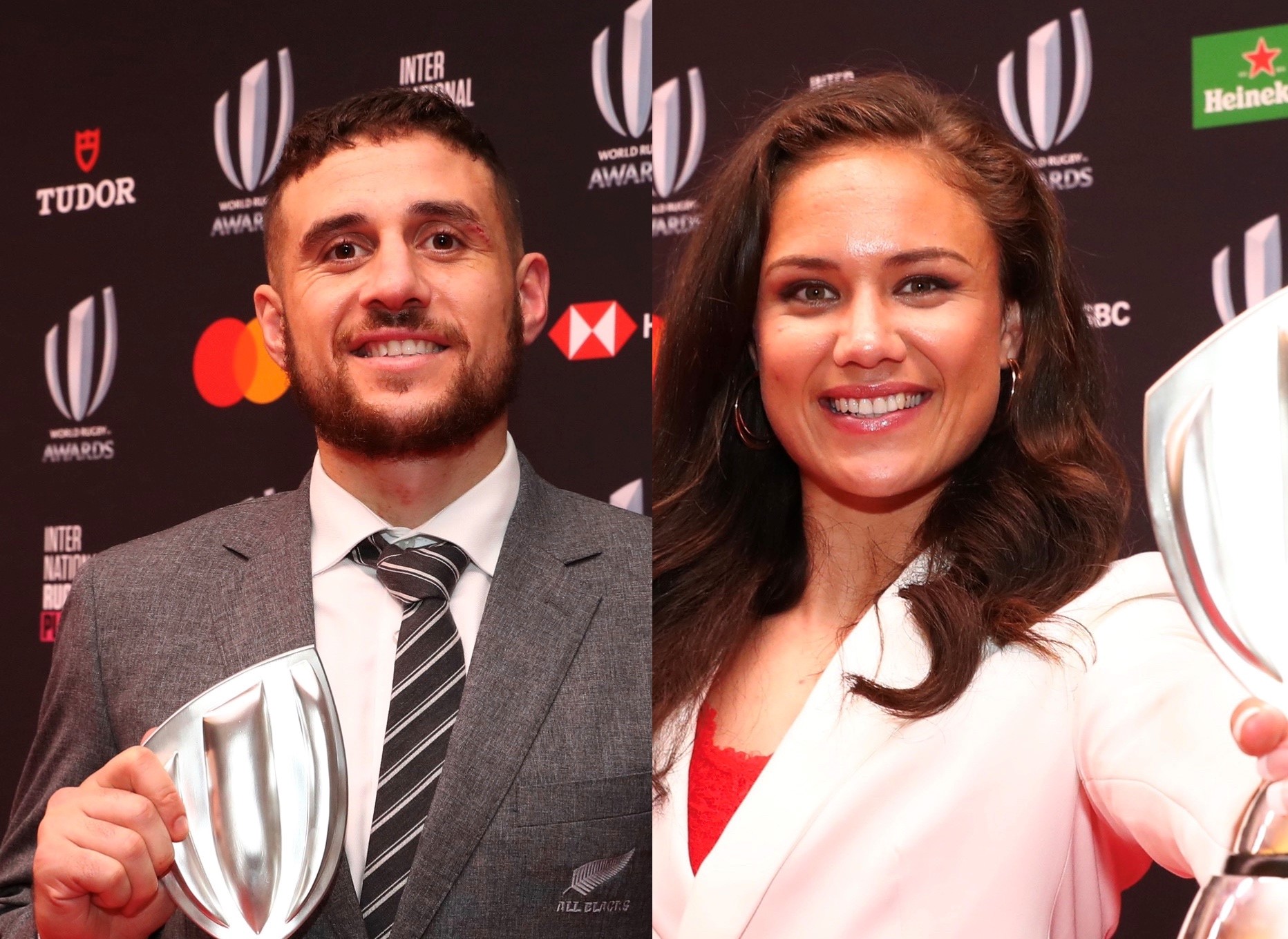 NZ Rugby congratulates Ruby Tui and TJ Perenara for World Rugby awards