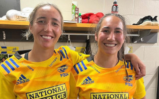 At last, sisters play alongside each other in competition match  Thumbnail
