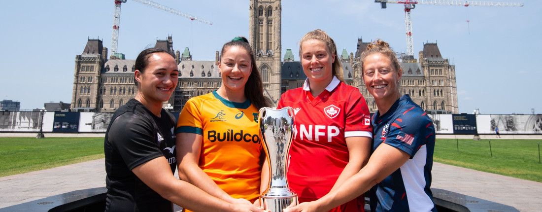 World Rugby Pacific Four Series Captains Photocall 1